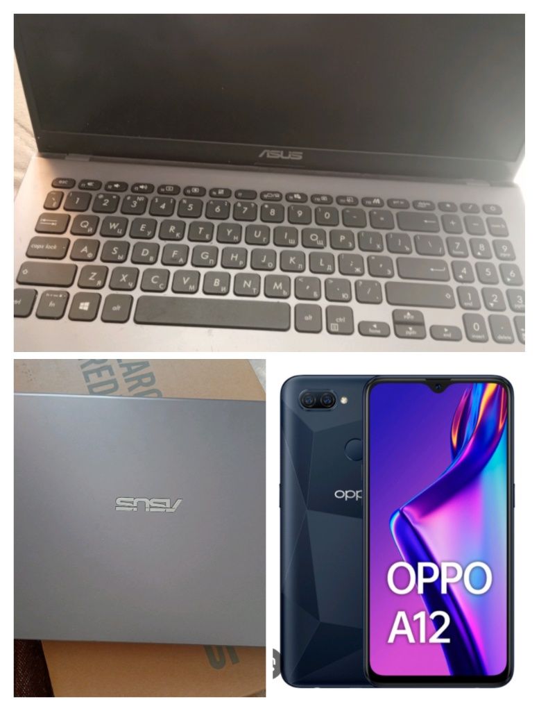 Ноутбук asus,оппо 12