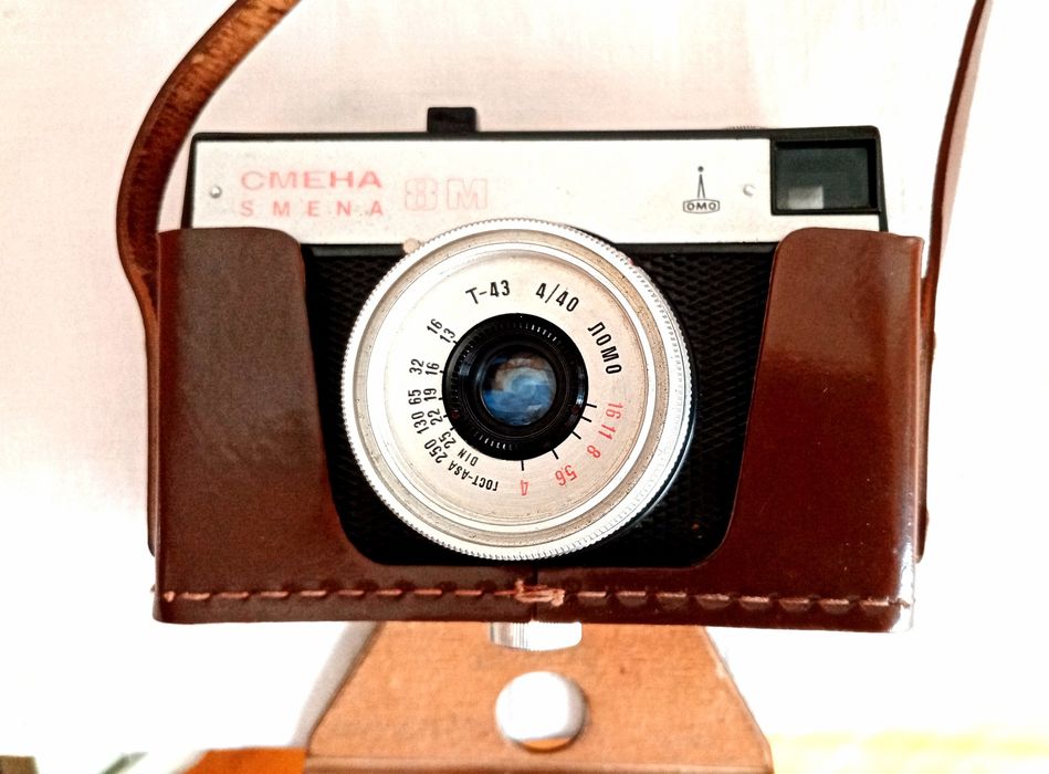 Смена 8М ЛОМО лентов фотоапарат СССР