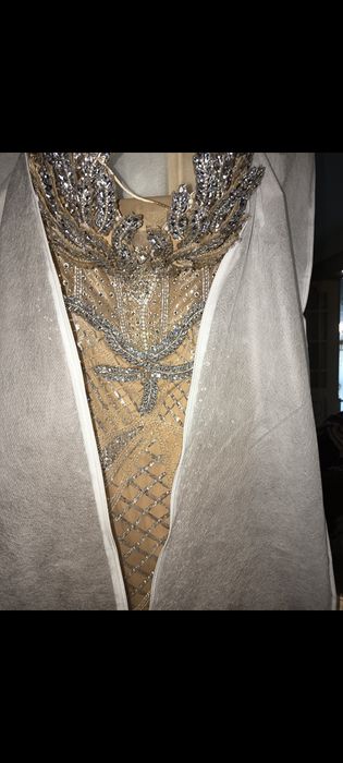 Rochie nașa  purtata  câteva ore