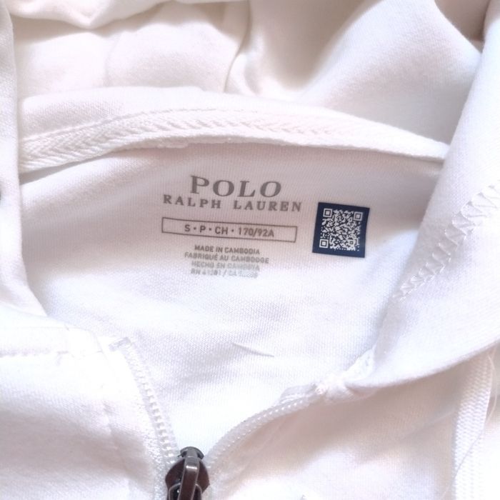 Hanorac Polo Ralph Lauren Alb  (S) Nou | Livrare cu verificare