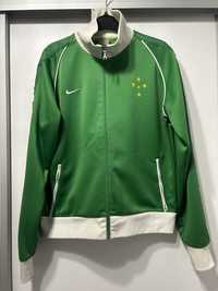 Bluza Nike Brasil, verde, mărimea M, stare buna