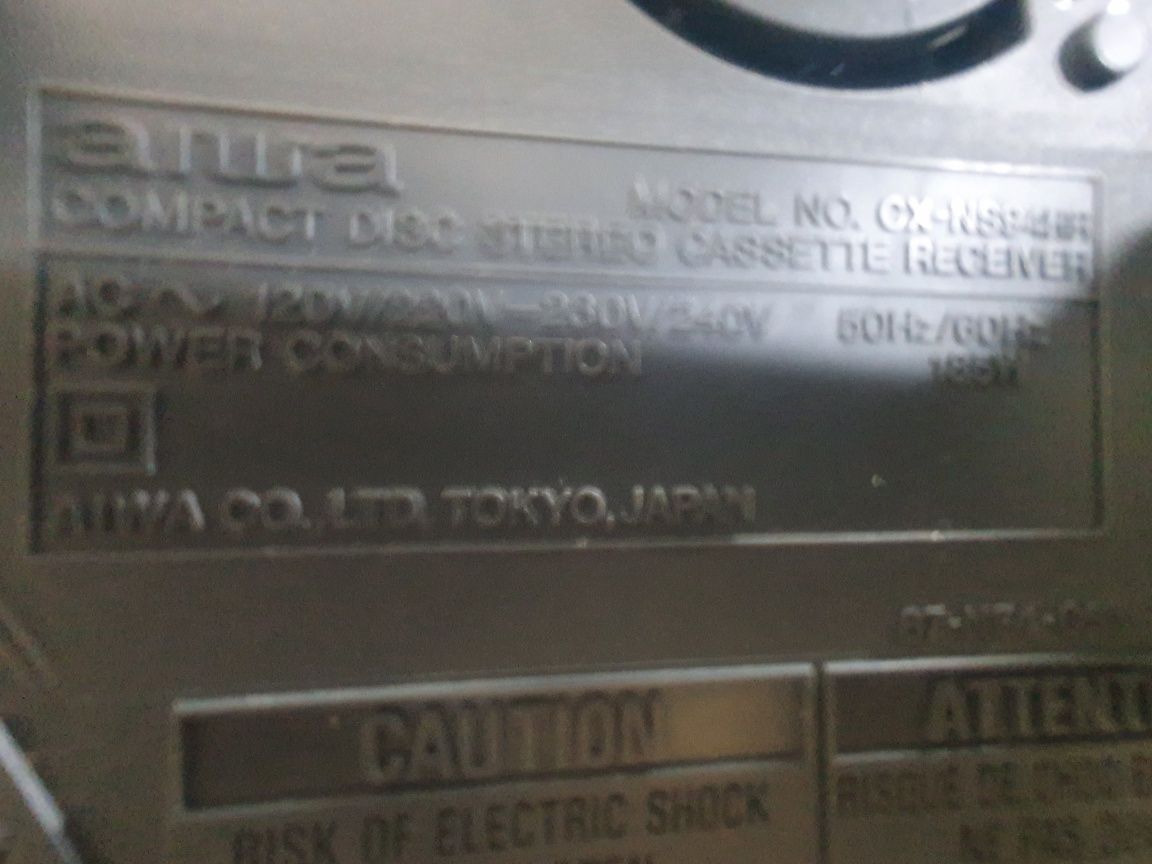 Муз.центр aiwa япония.оригинал.