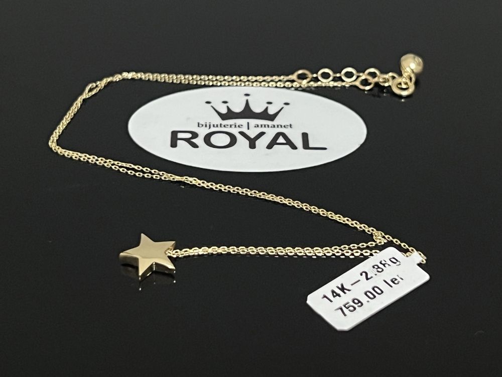 Bijuteria Royal CB : Lant aur 14k 2,38 grame