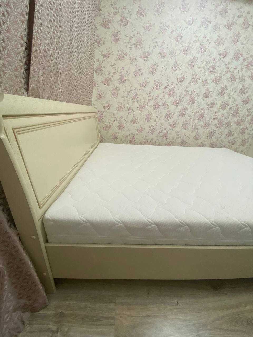 Удобная двухместный   белорусская кровать "Нинель"