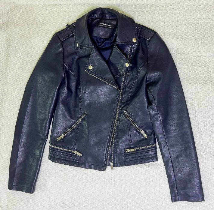 Куртка на девочку кож/зам