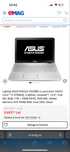 Laptop asus N551j Bang & Olufsen
