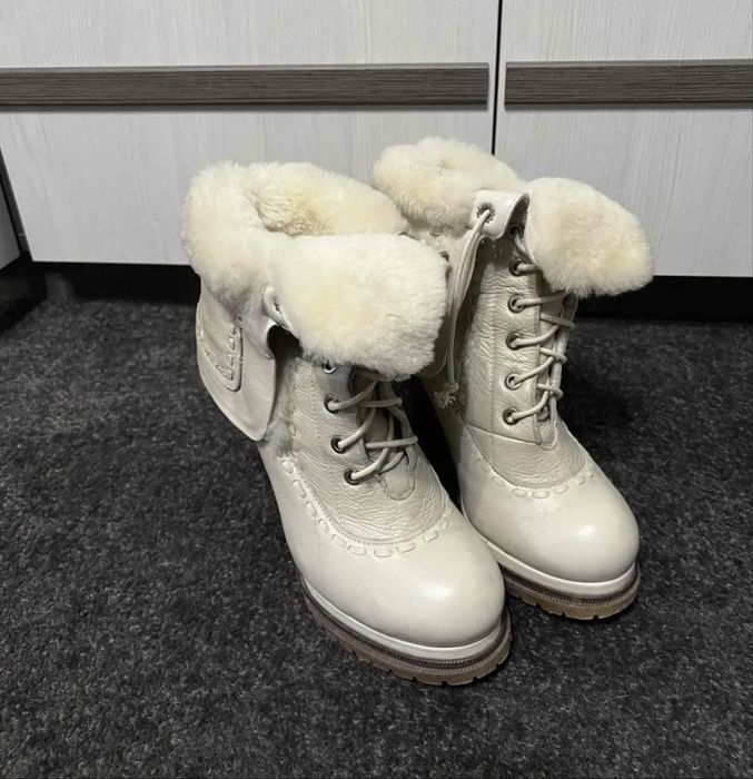 Полусапожки зимние 37 размер теплые мягкие