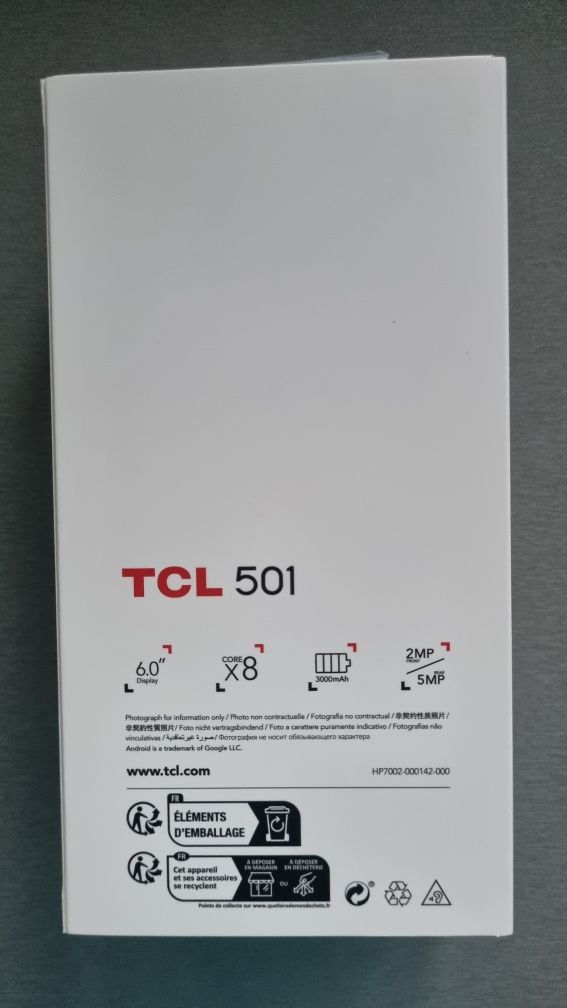 Vand telefon TCL 501