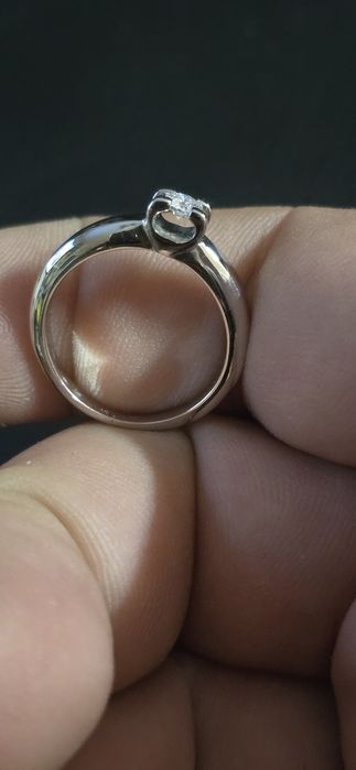 Inel aur 18 k diamant