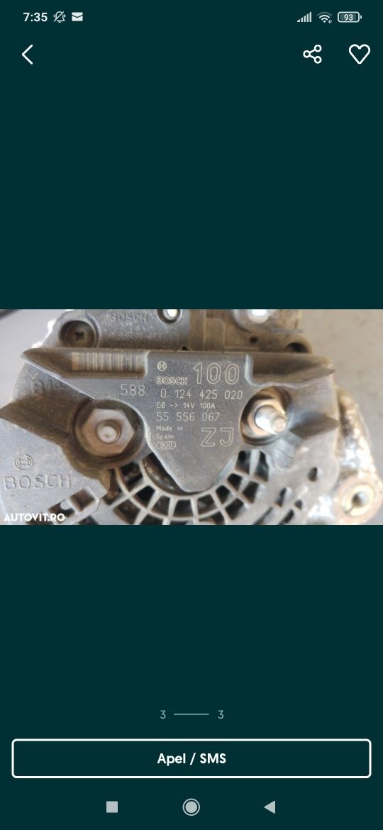 Electromotor, alternator compresor ac Opel Astra H 1.6 xep