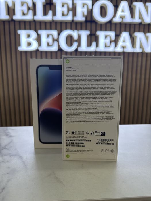iPhone 14 / 128GB / Starlight & Blue / Sigilat