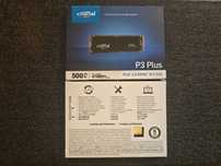 SSD Nvme Crucial P3 Plus 500GB M.2 4700MB pe sec SIGILAT