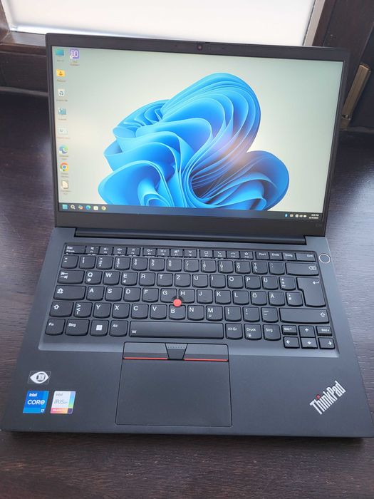 lenovo thinkpad e14 i7-1255u 16gb ram 3200mhz , nvme 512gb, garantie