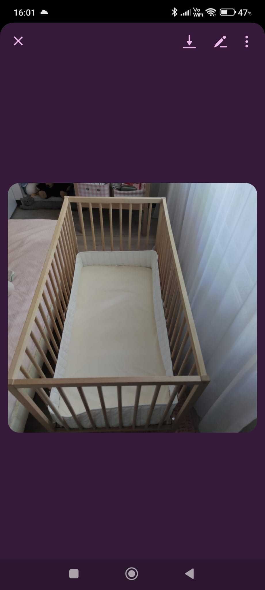 Mobilă cameră bebeluș Ikea