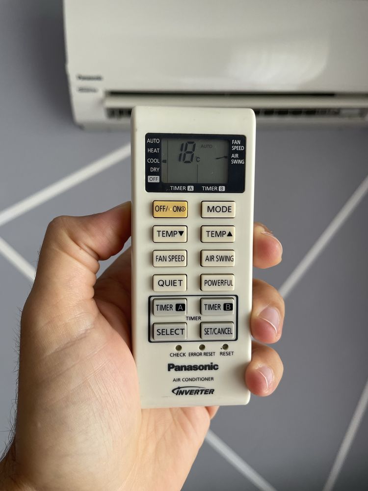 Климатик 12-ка Панасоник Panasonic