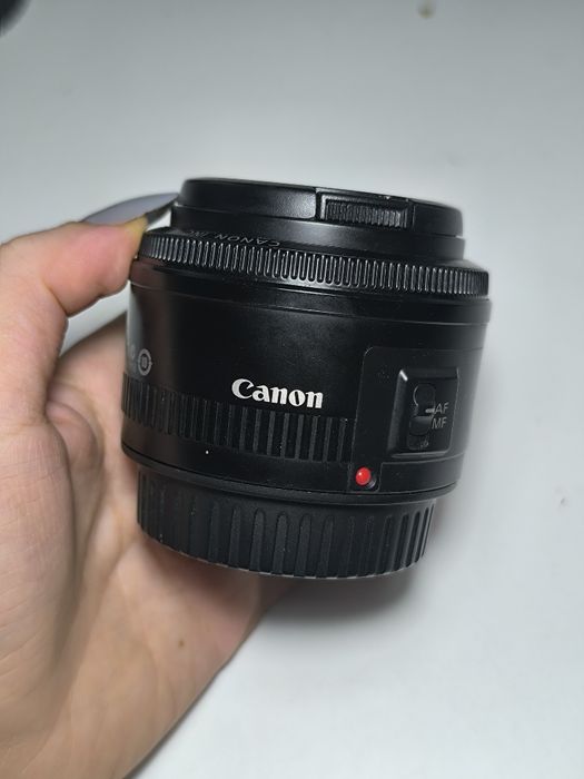 Obiectiv canon EF 50mm II