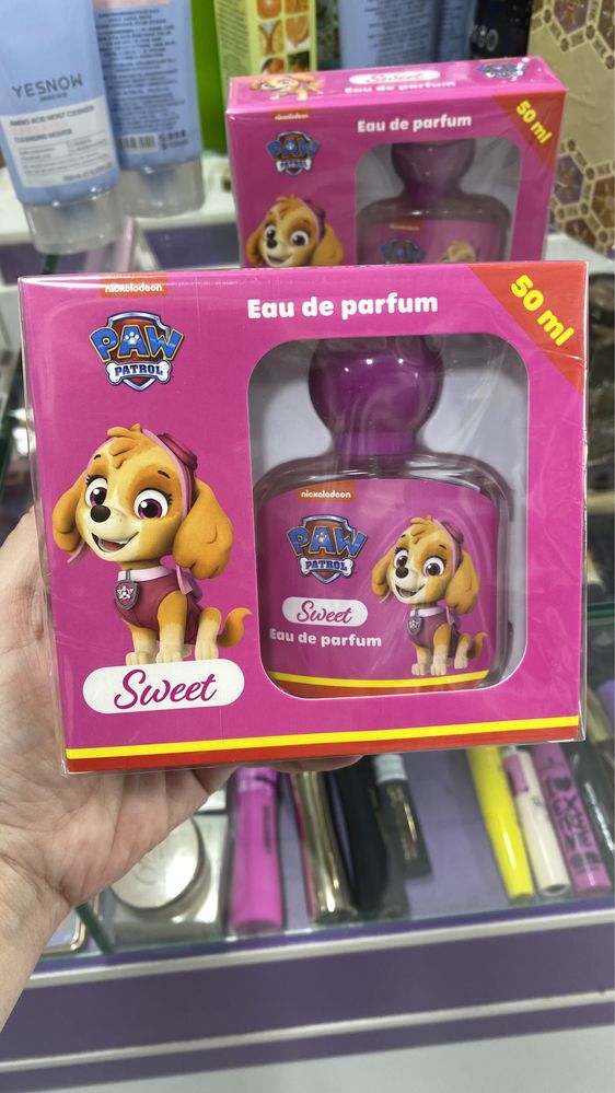 детский парфюм, духи детские щенячий патруль, paw patrol