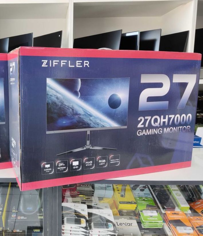 Ziffler 27QH7000 – 27 QHD Curved Gaming Monitor