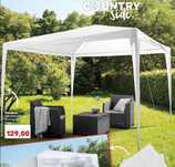 Pavilion gradina, cort gradina