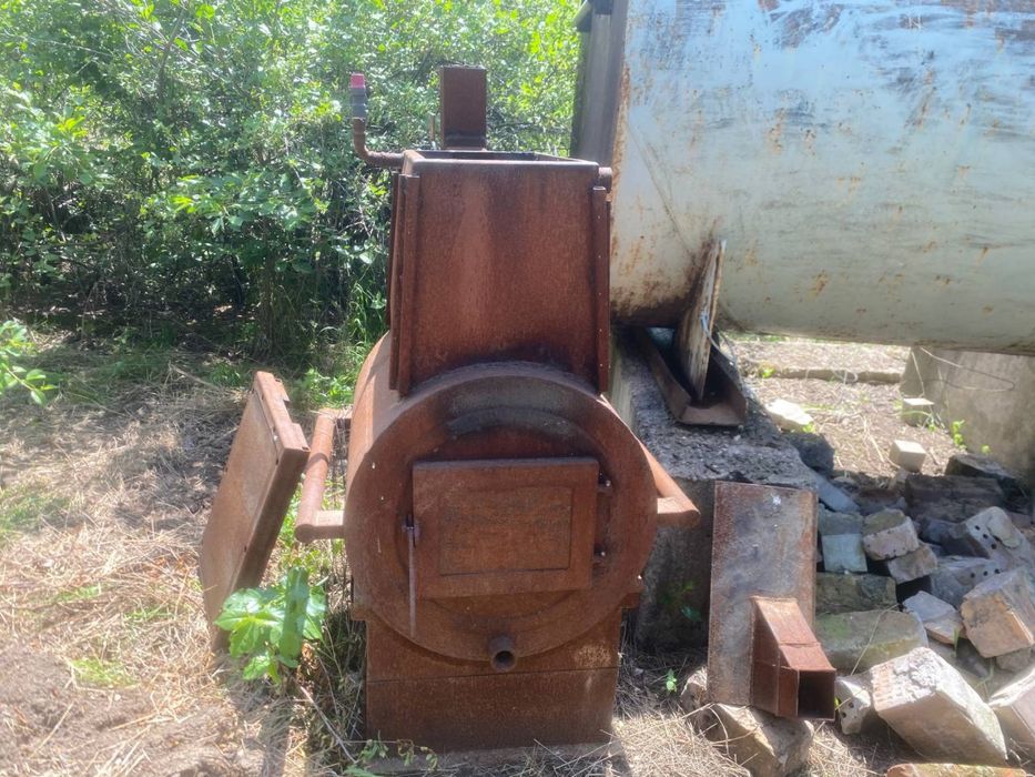 Стальная печь с водяной рубашкой