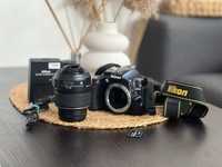 Aparat DSLR Nikon D3100 + Obiectiv 18-55mm + card 32GB + incarcator