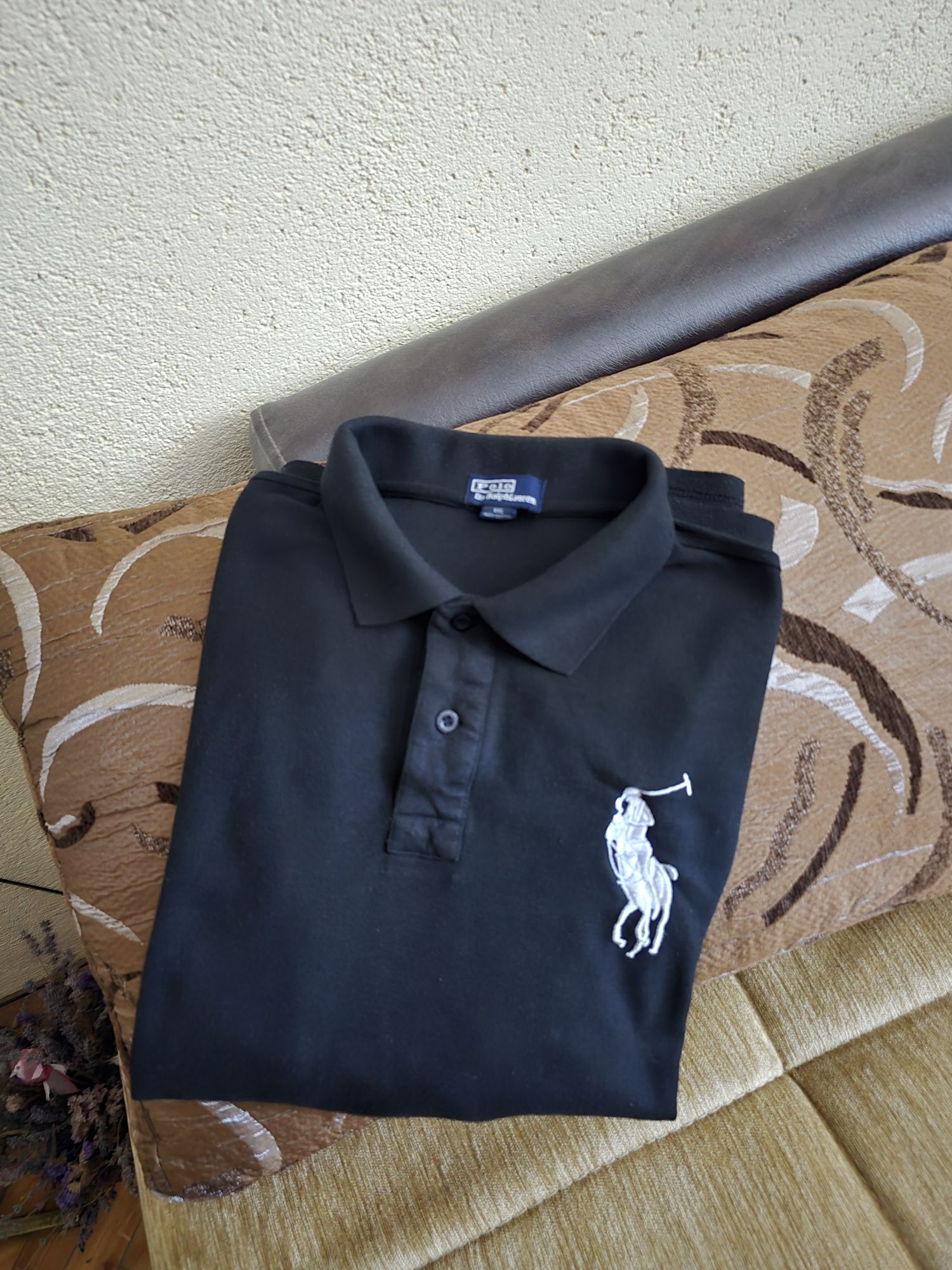 Мъжка тениска с яка Polo Ralph Lauren