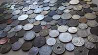 Lot de 178 de monede vechi romanesti si straine