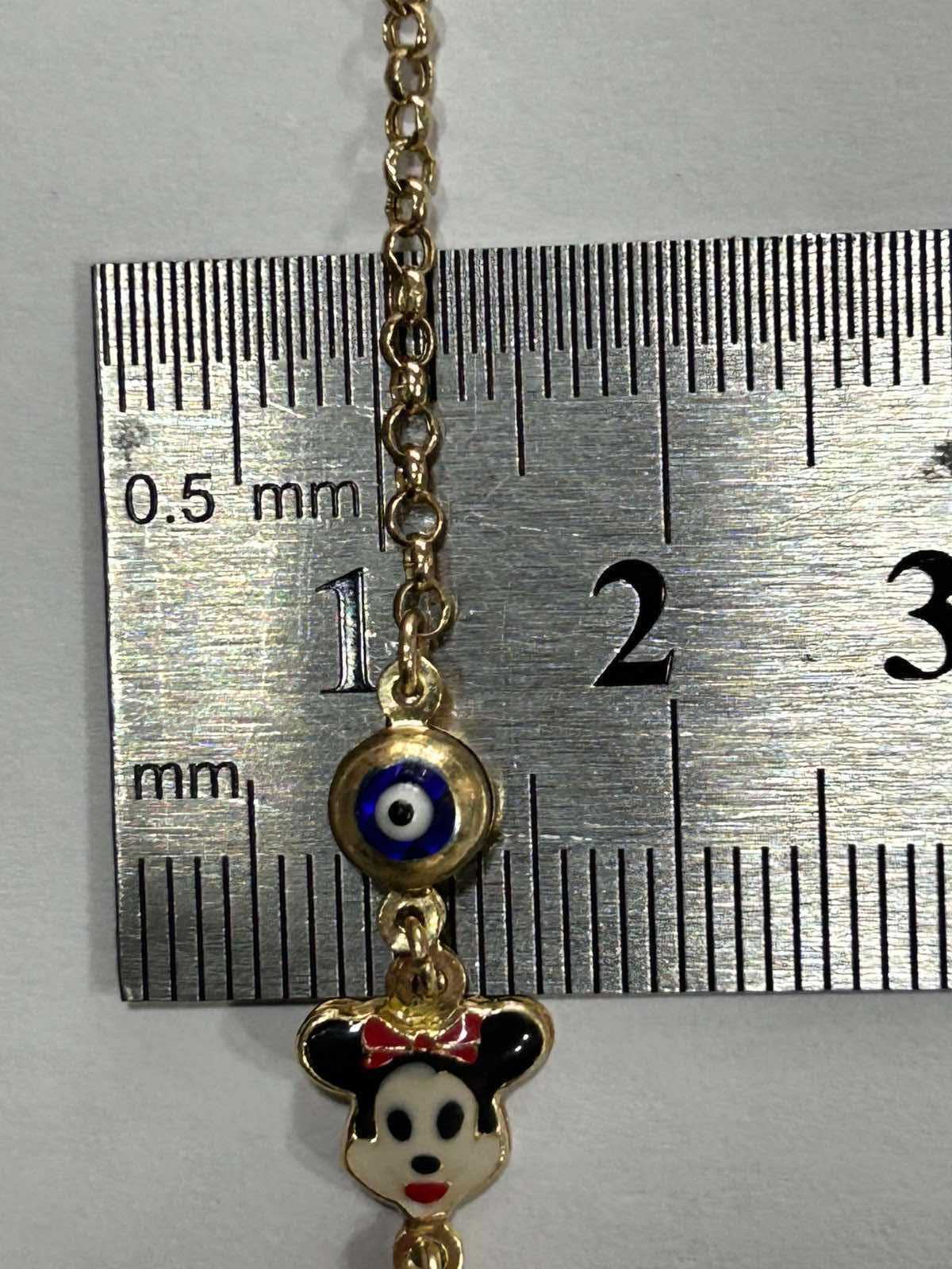 Детска златна гривна 14 К 585 / 2,50 гр.