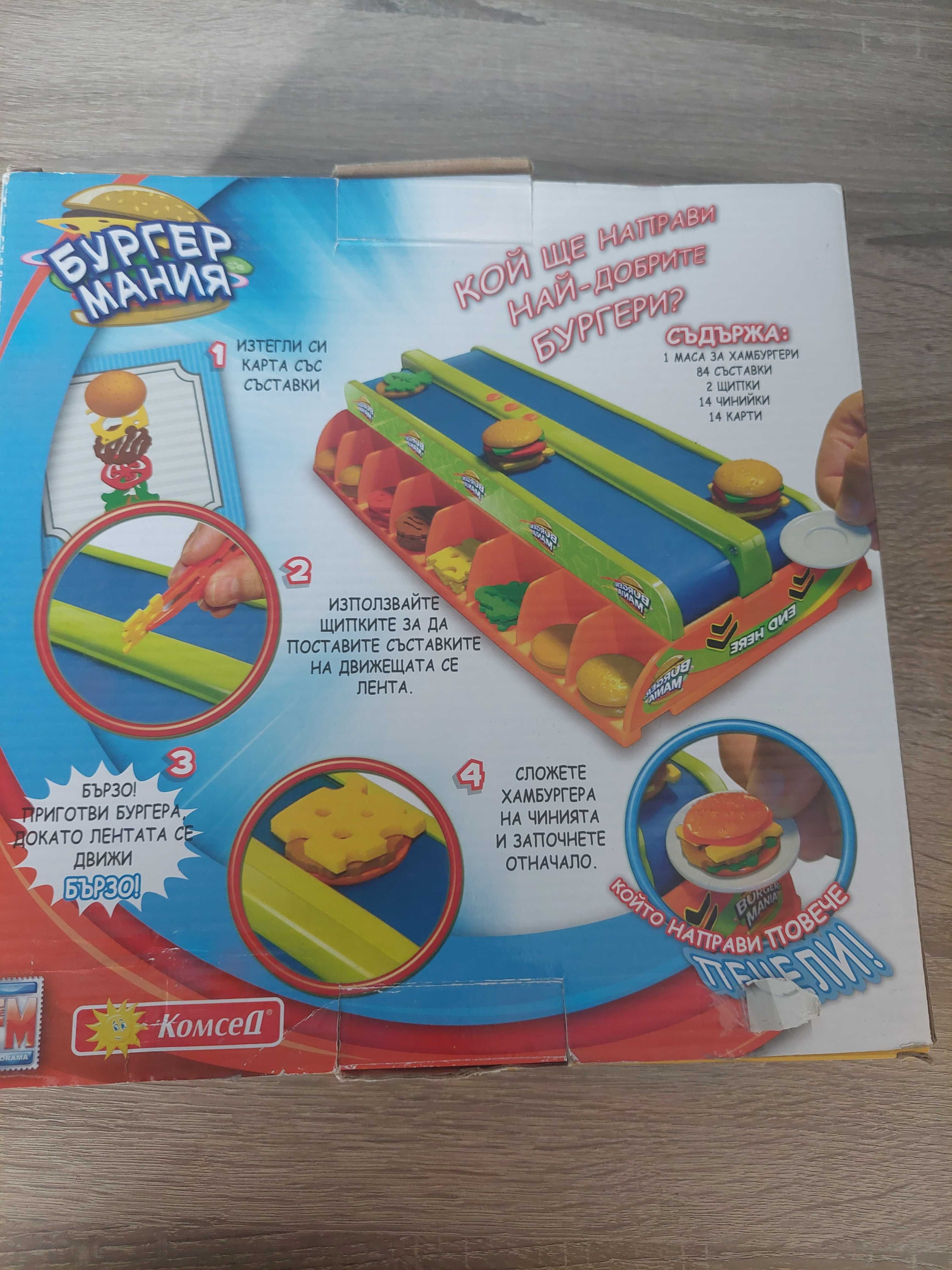 Бургер Мания  игра