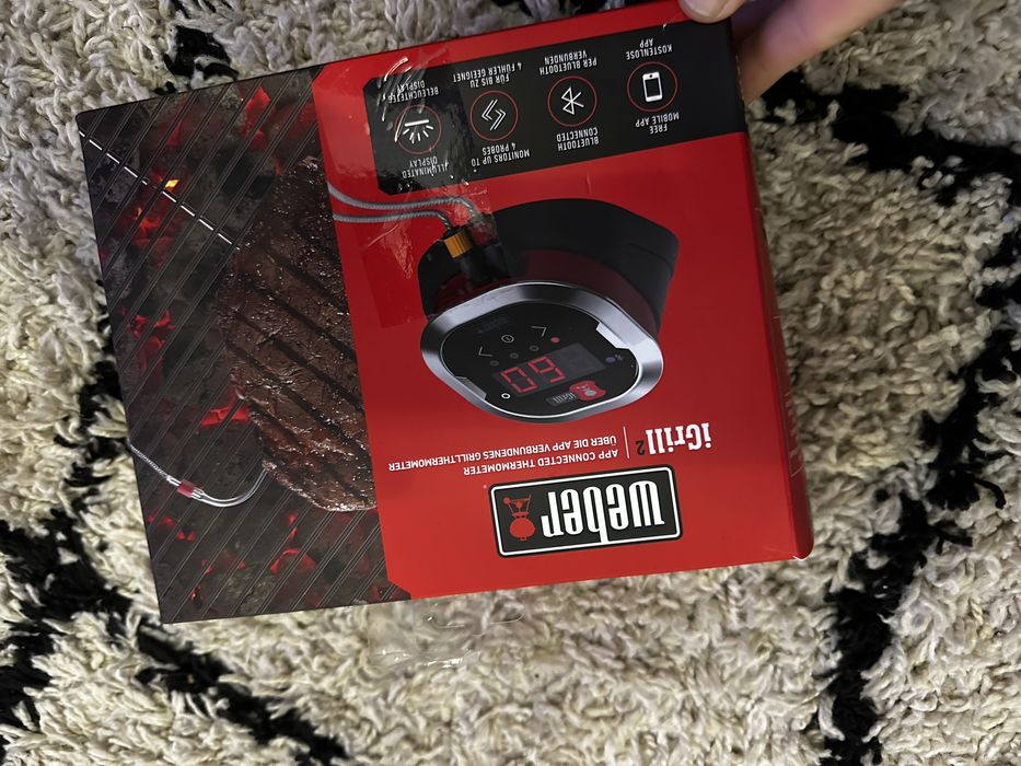 Термометър за барбекю Weber® iGrill 2