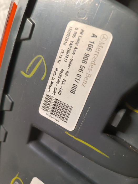 Lampa/Stop Dreapta Mercedes GLE w166/GLE w167 SUV