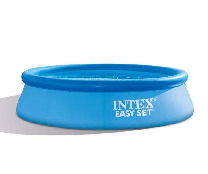 Басейн EASY SET Intex, Надуваем, диаметър 305 см, дълбочина 76 см, UV