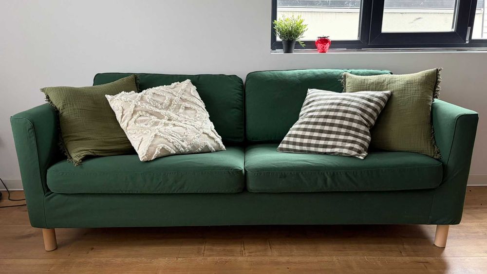Canapea, 2 locuri, culoarea verde
