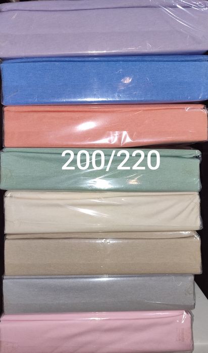 Чаршаф с ластик ширина 90, 120, 144, 164, 180, 200/220