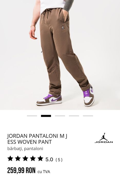AIR JORDAN pantaloni M bărbați originali NOI | transport GRATUIT‼️FAN