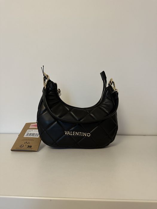 geanta originala neagra mario valentino cu eticheta