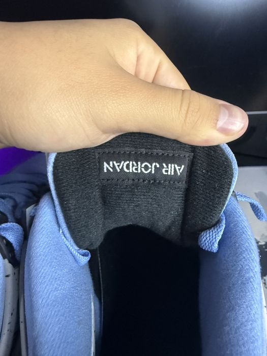 Nike Jordan 4 unc albastrii