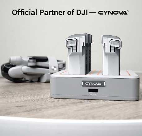 CYNOVA зарядно за батерии DJI Mini 3 Pro, 4 порта