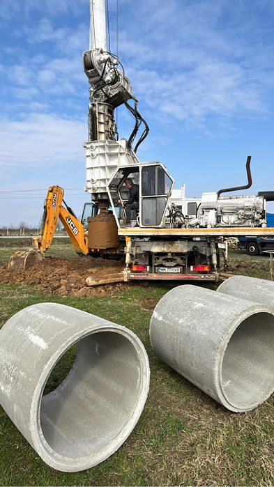 Fantani , foraje fantani diametru 1 m .