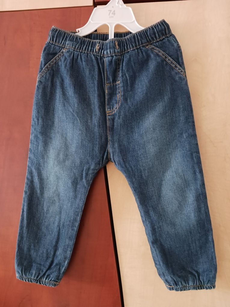 H&M-2 perechi pantaloni blugi copii-marime 92