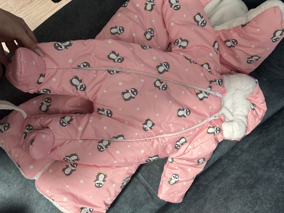 Зимний комбинезон конверт детский