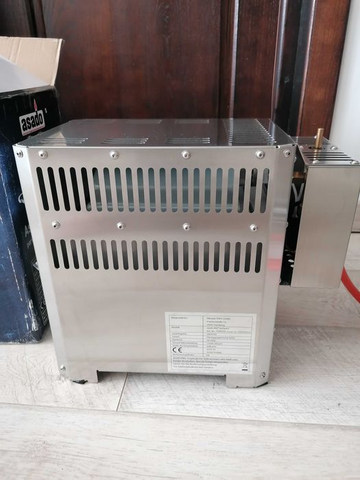 Grătar inox pe gaz Aasado 800 compact