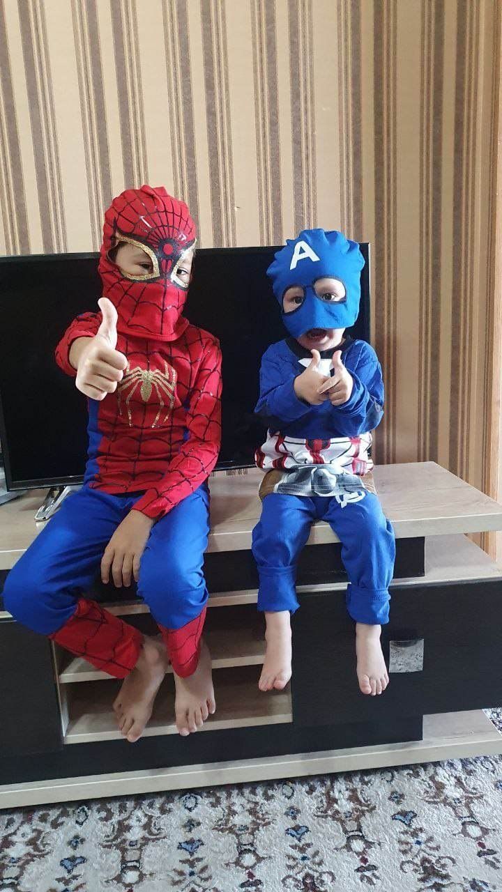 Детская одежда супергероев. Хлопок