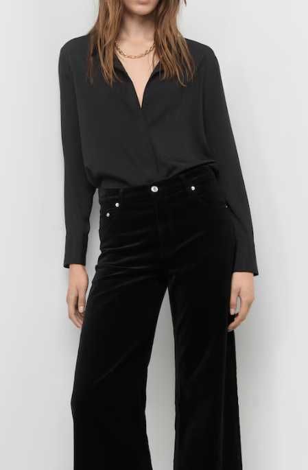 Широки джинси с висока талия ХС размер!Нови