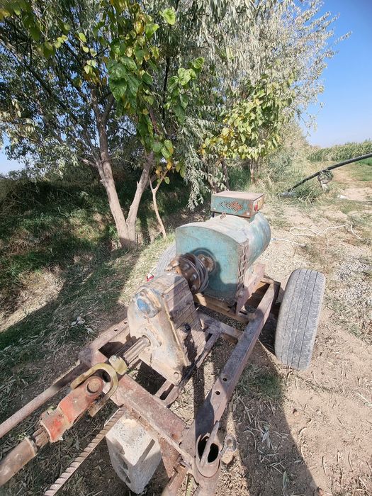 T28 traktor va sak divijok 30kv 380v 220v tok chiqaradi xolati a‘lo
