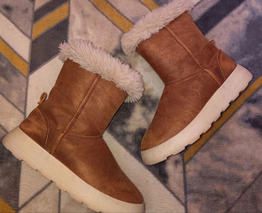 Cizme Zara îmblănite 34