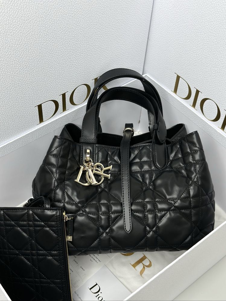 Poseta Dior Toujours Large - piele naturala/video/37cm