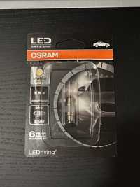 Автомобилна LED крушка OSRAM C5W 31mm (Топло-бяла светлина)