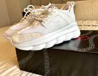 Versace Chain Reaction Sneakers White