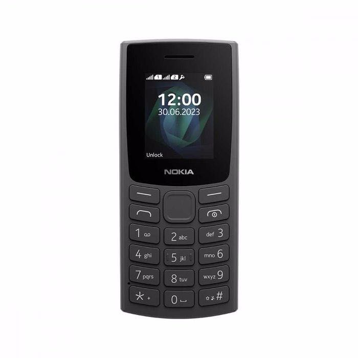 Телефон Nokia 105 (2023) Dual Sim Black - нов с 24 месеца гаранция